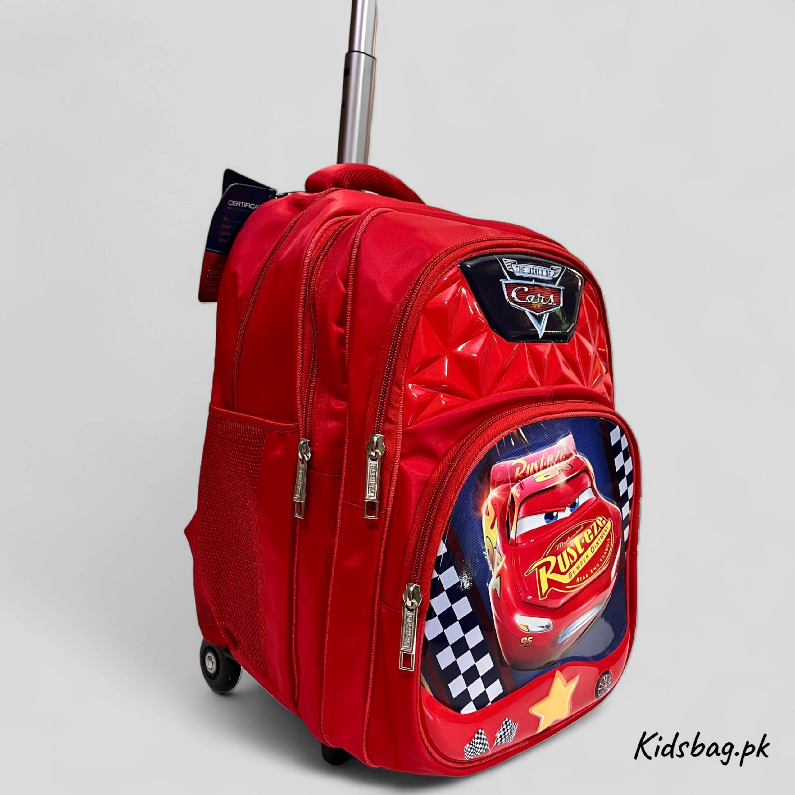Car School Trolley Bag for Boys Class 5 to 8 (22" inch )