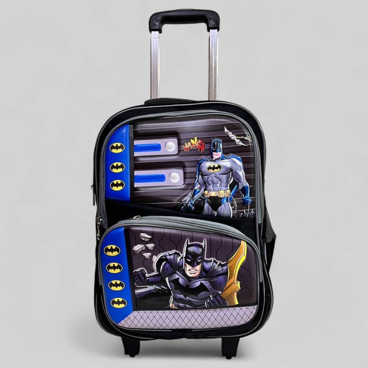 Batman School Trolley Bag- For Grade 3 to 6 (18" Inch)