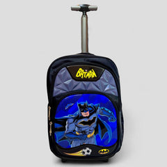 Batman-Themed School Trolley Bag (22 Inch) for Class 5 to 8