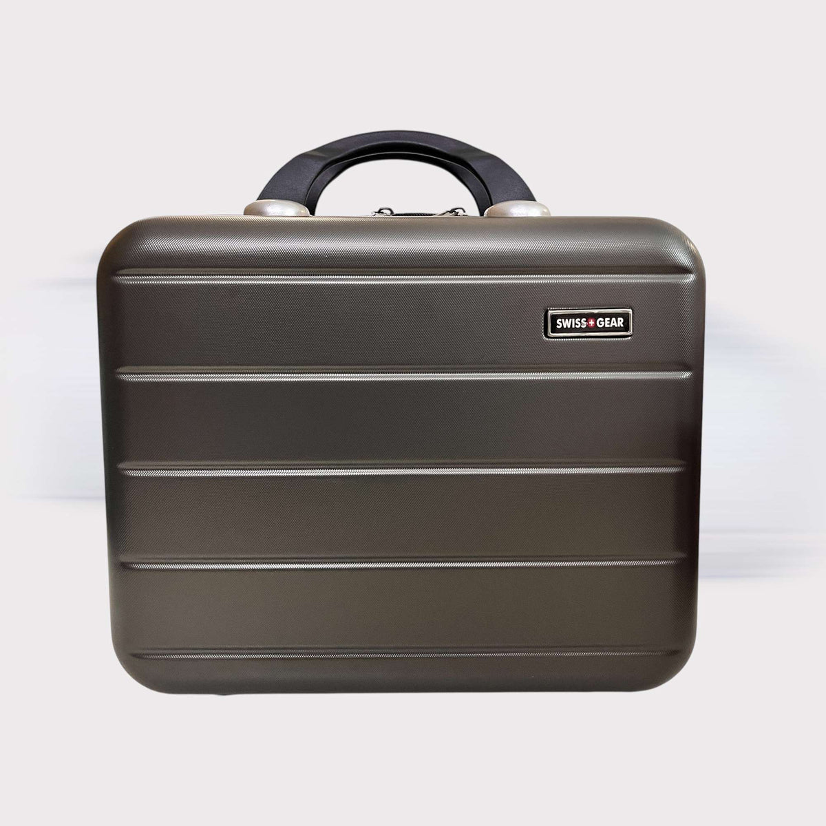 Grey 3-Piece Travel Vanity Box Set – Unbreakable Fiber Beauty & Makeup Case"