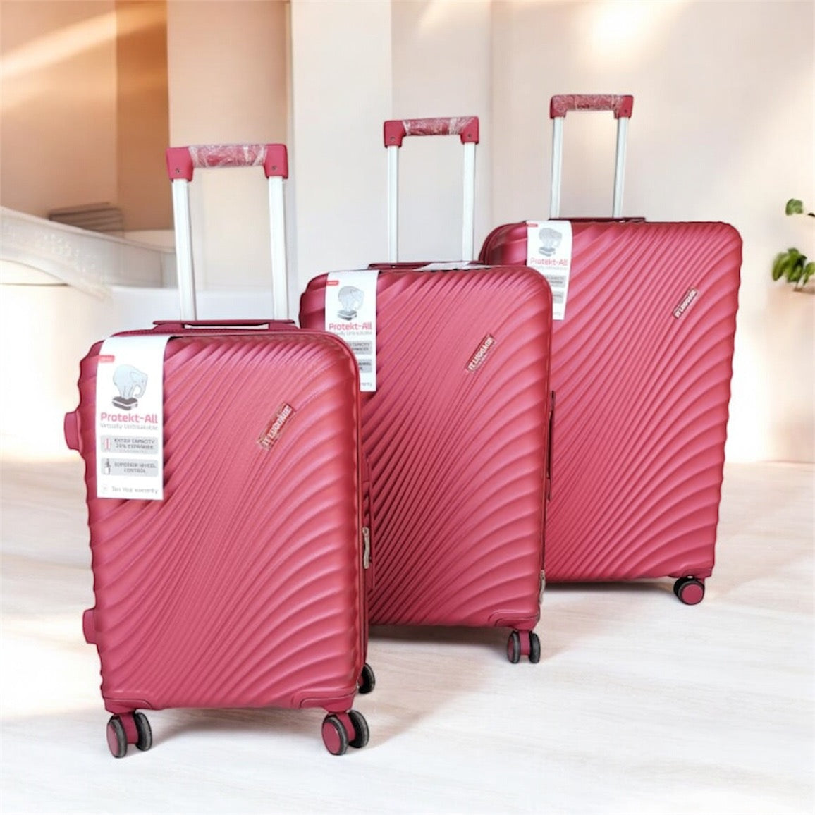 It travel Luggage Red