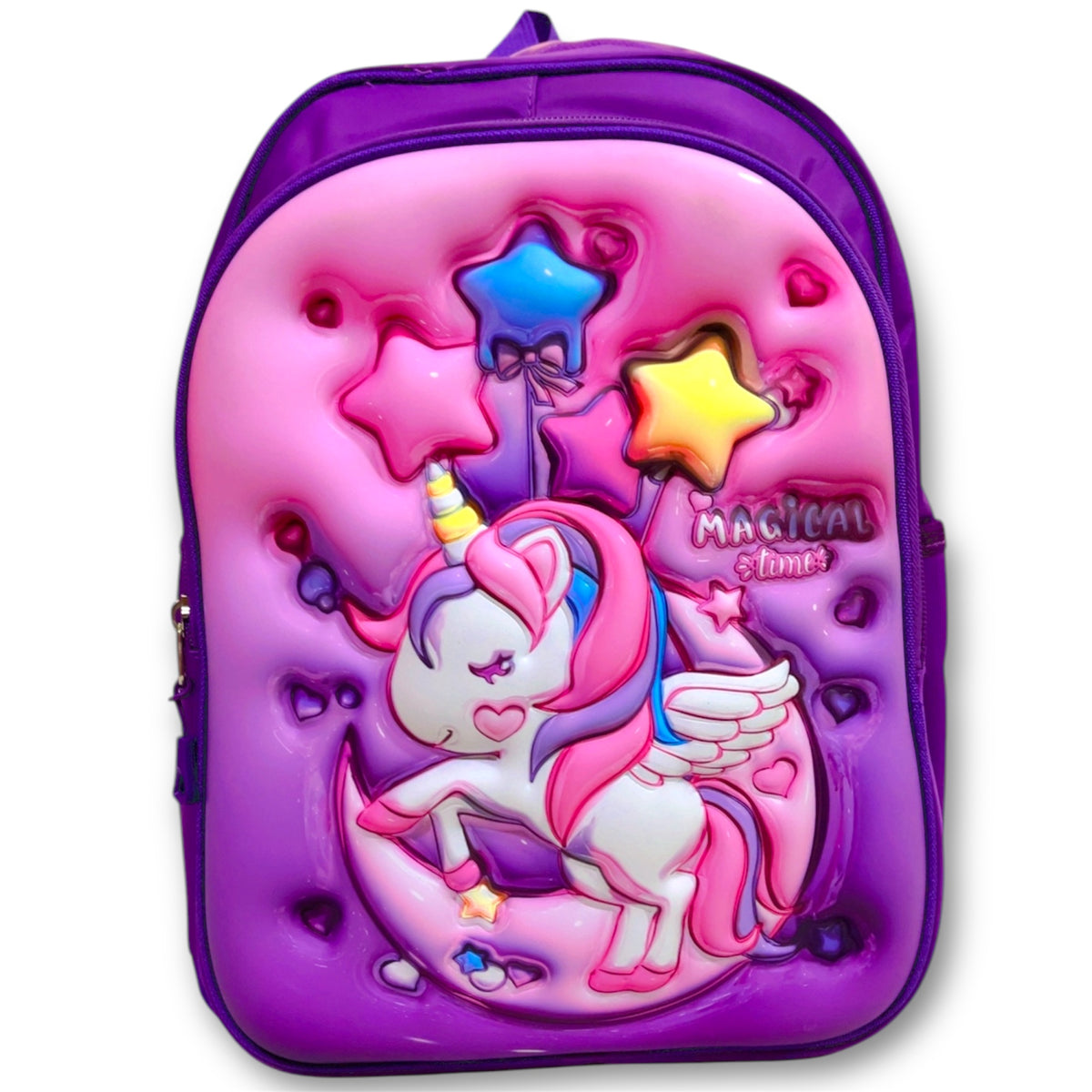 Unicorn School Bag School Bag for Grade 1 - 3D Design