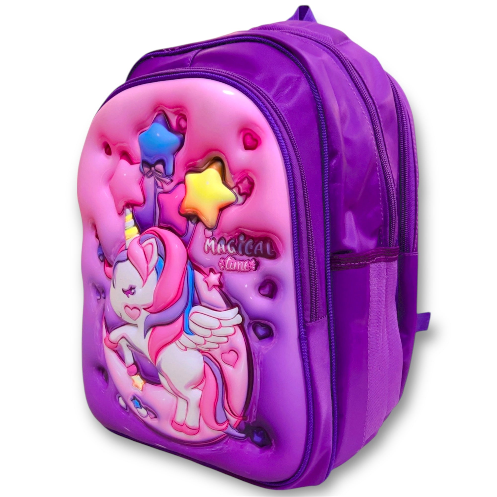 Unicorn School Bag School Bag for Grade 1 - 3D Design