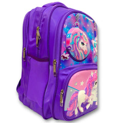 Unicorn School Bag for Grade 3, 4 & 5 (18 inches)