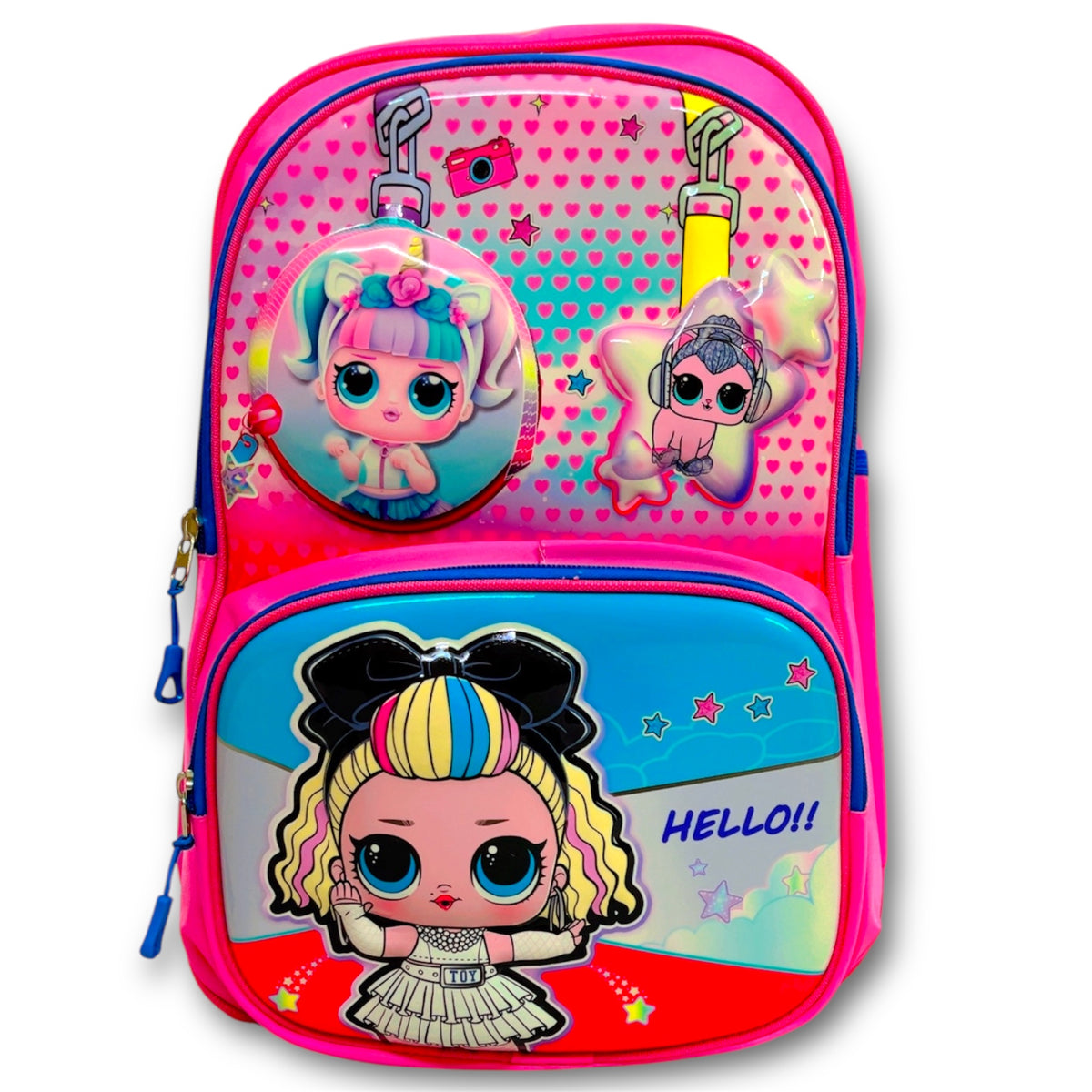 Lol Doll Theme School Bag For Grade 4 & 5