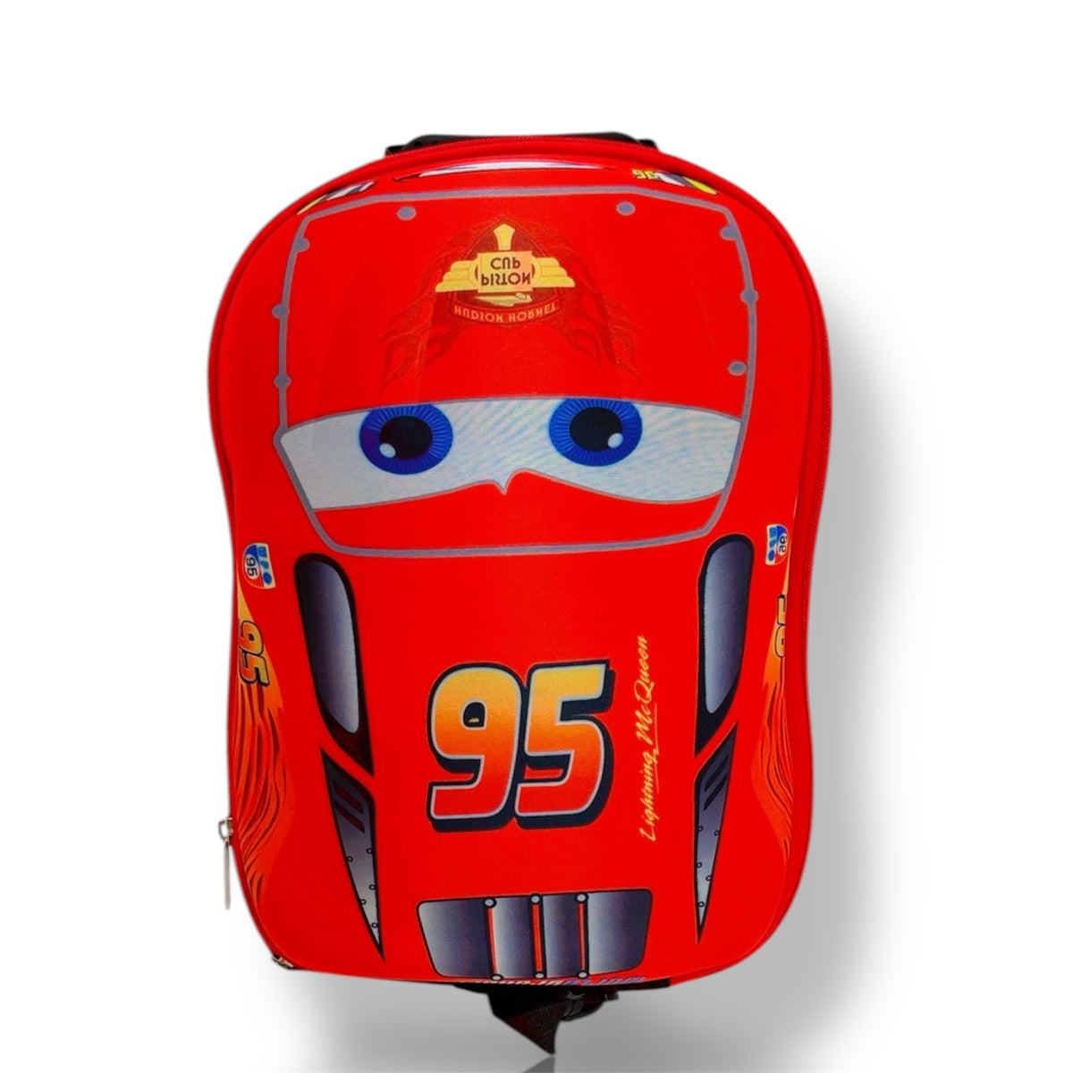 Cars Red Backpack School Bag 14 Inches For KG-1 And KG-2