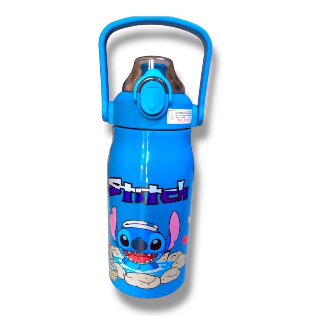 Stich Blue Stainless Steel Water Bottle 1000 ml