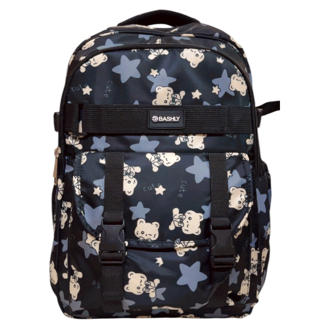 Black Elite School Bag For Grade 6 to 12
