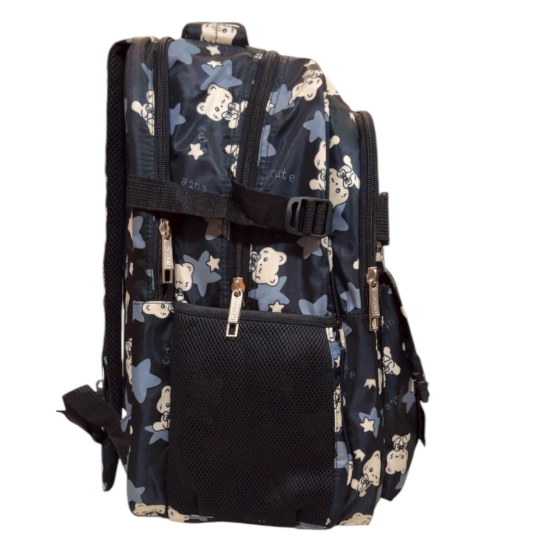 Black Elite School Bag For Grade 6 to 12