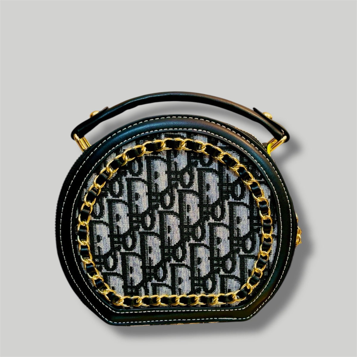 Black Cross Body Bag D-23