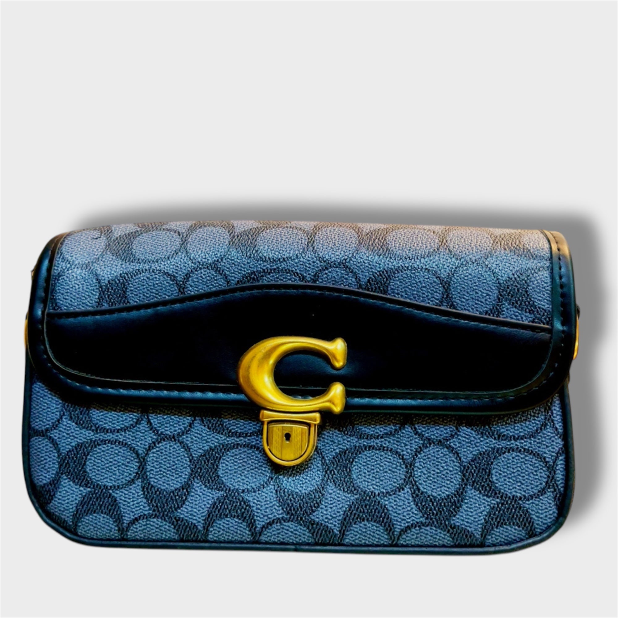 Black Cross Body Bag D-26