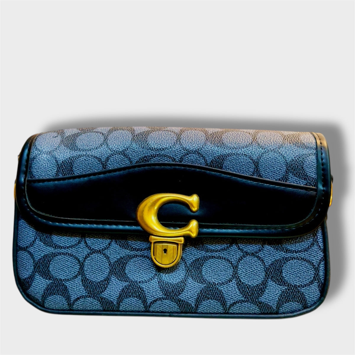 Black Cross Body Bag D-26