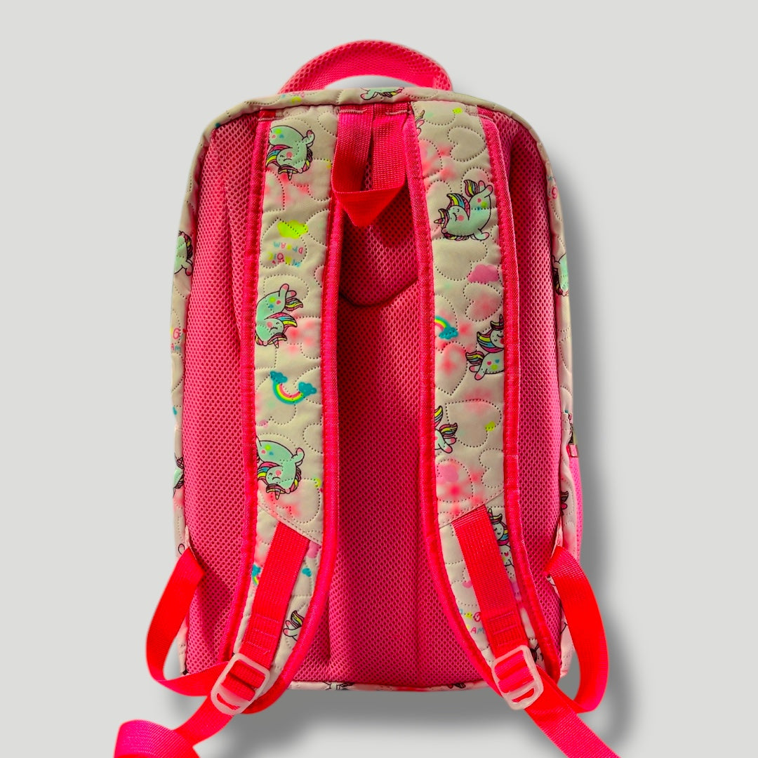 Pink Unicorn School Bag For Grade 6 to 10