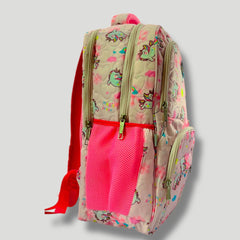 Pink Unicorn School Bag For Grade 6 to 10