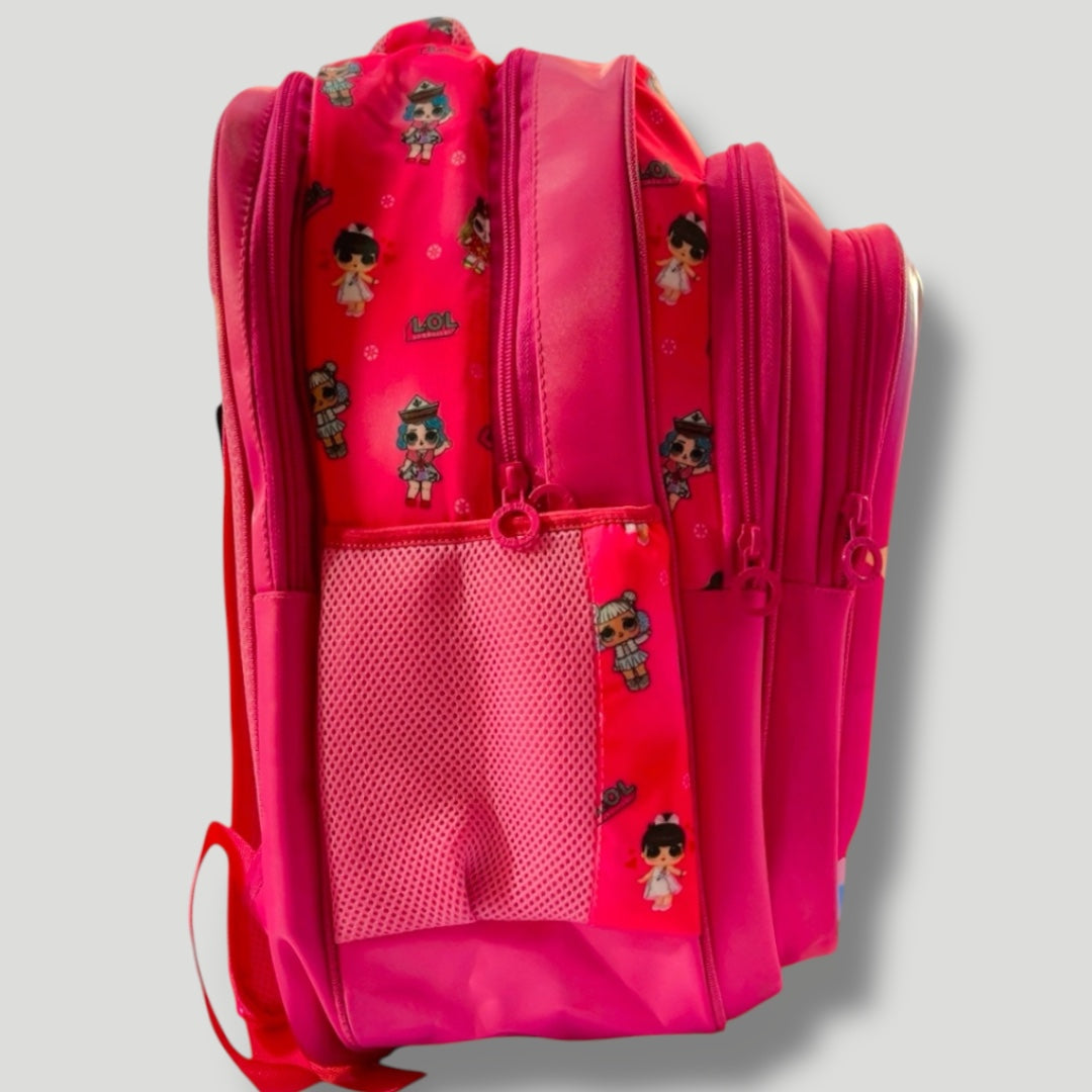 Lol Doll Theme School Bag For Grade 5,6 & 7