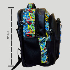 Batman Superhero School Bag For Grade KG & 1