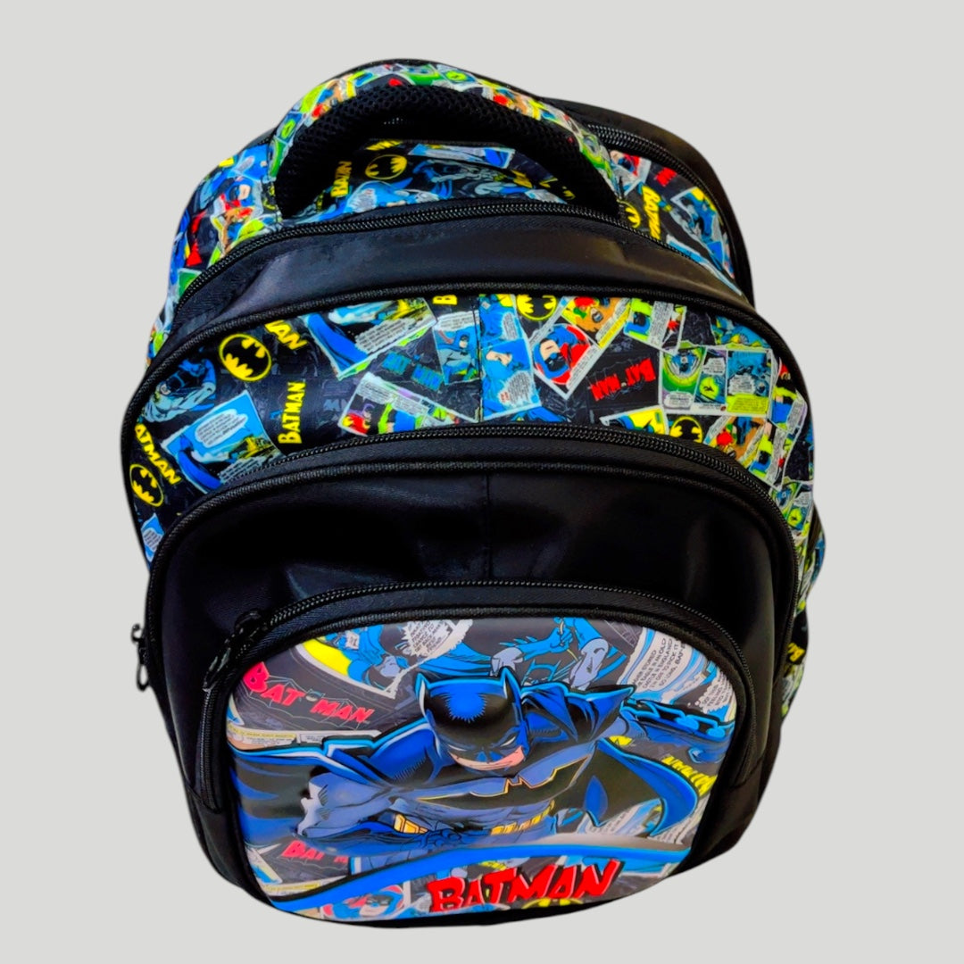 Batman Superhero School Bag For Grade KG & 1