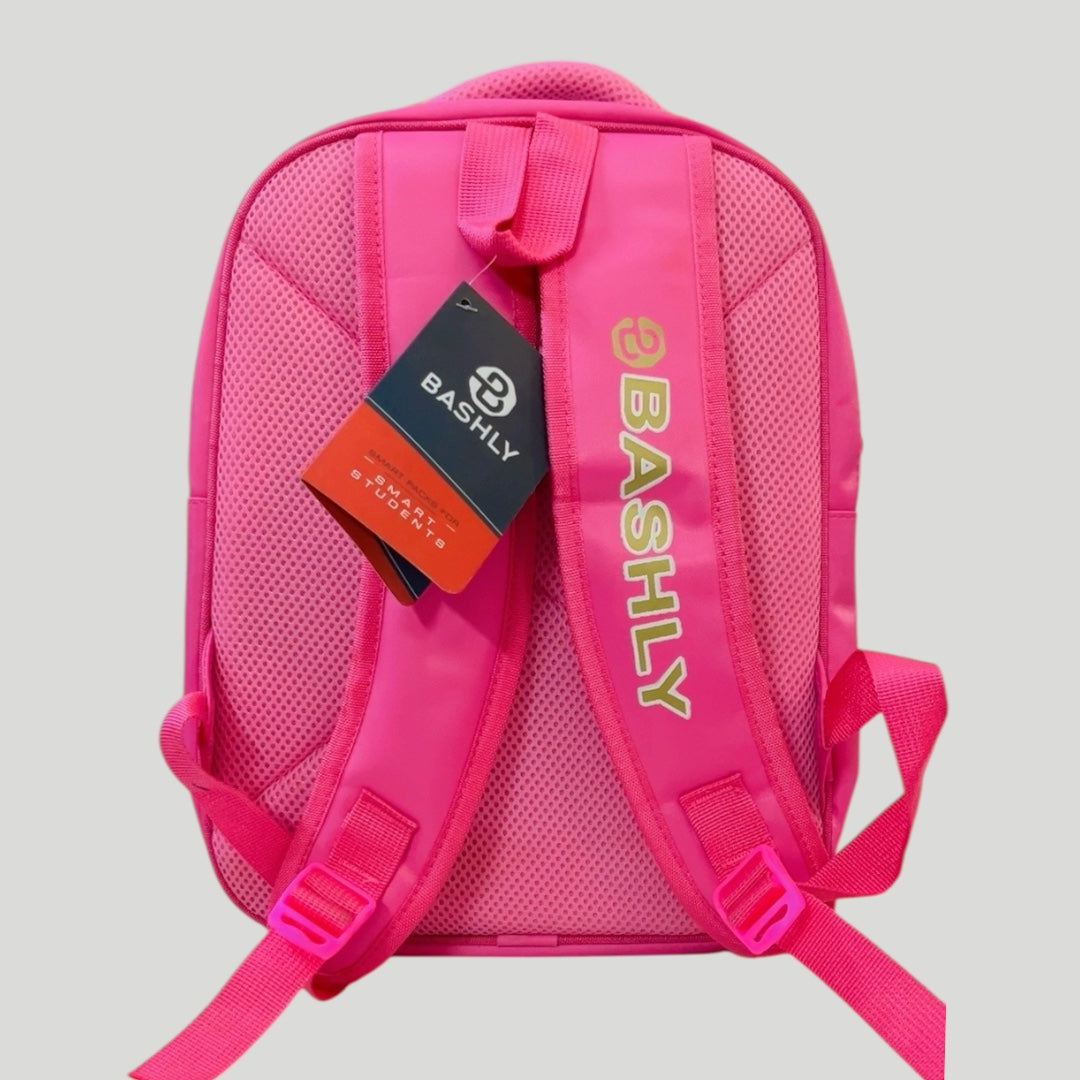 Unicorn Theme D-2 School Bag For Grade KG & 1