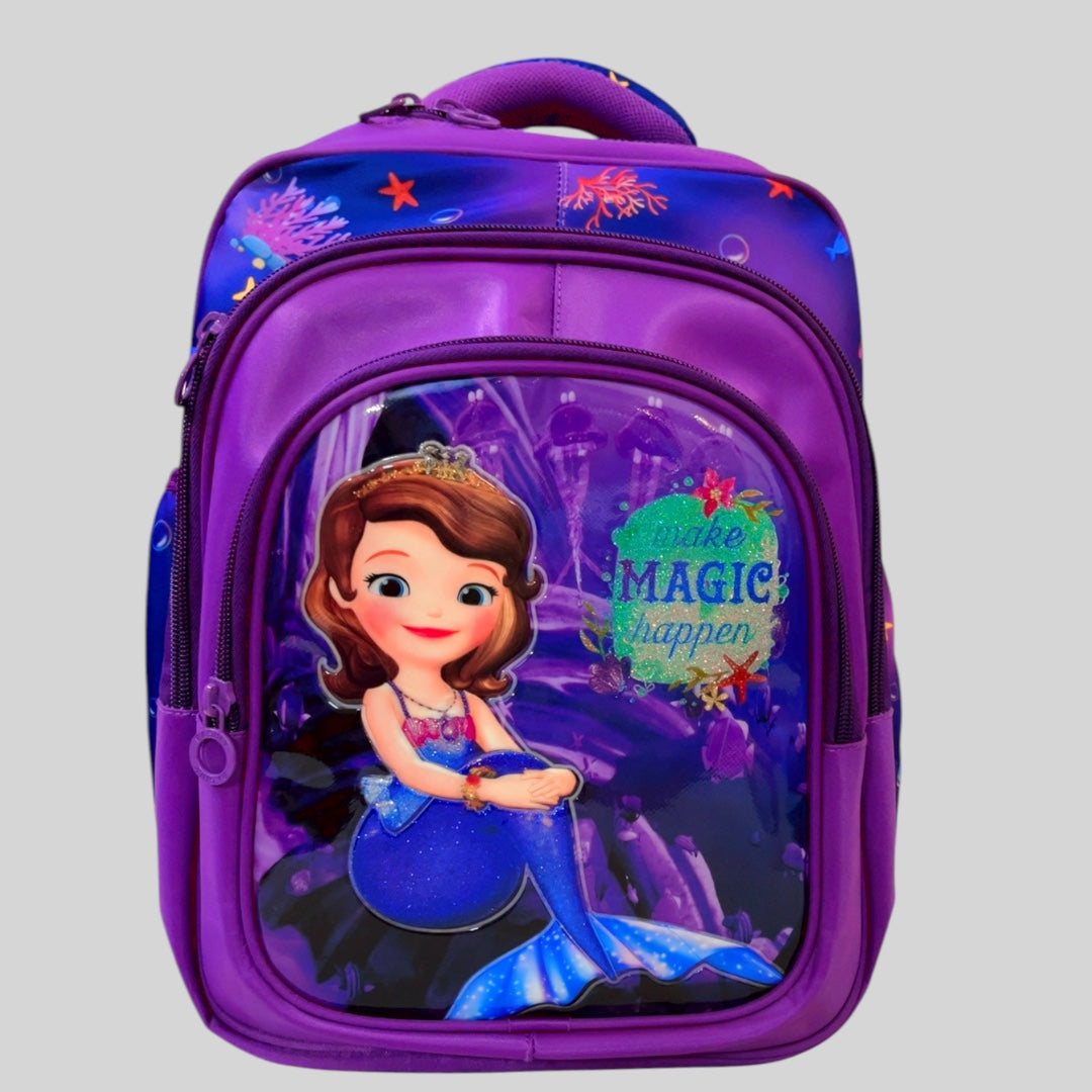 Sofia Princess School Bag For Grade KG & 1
