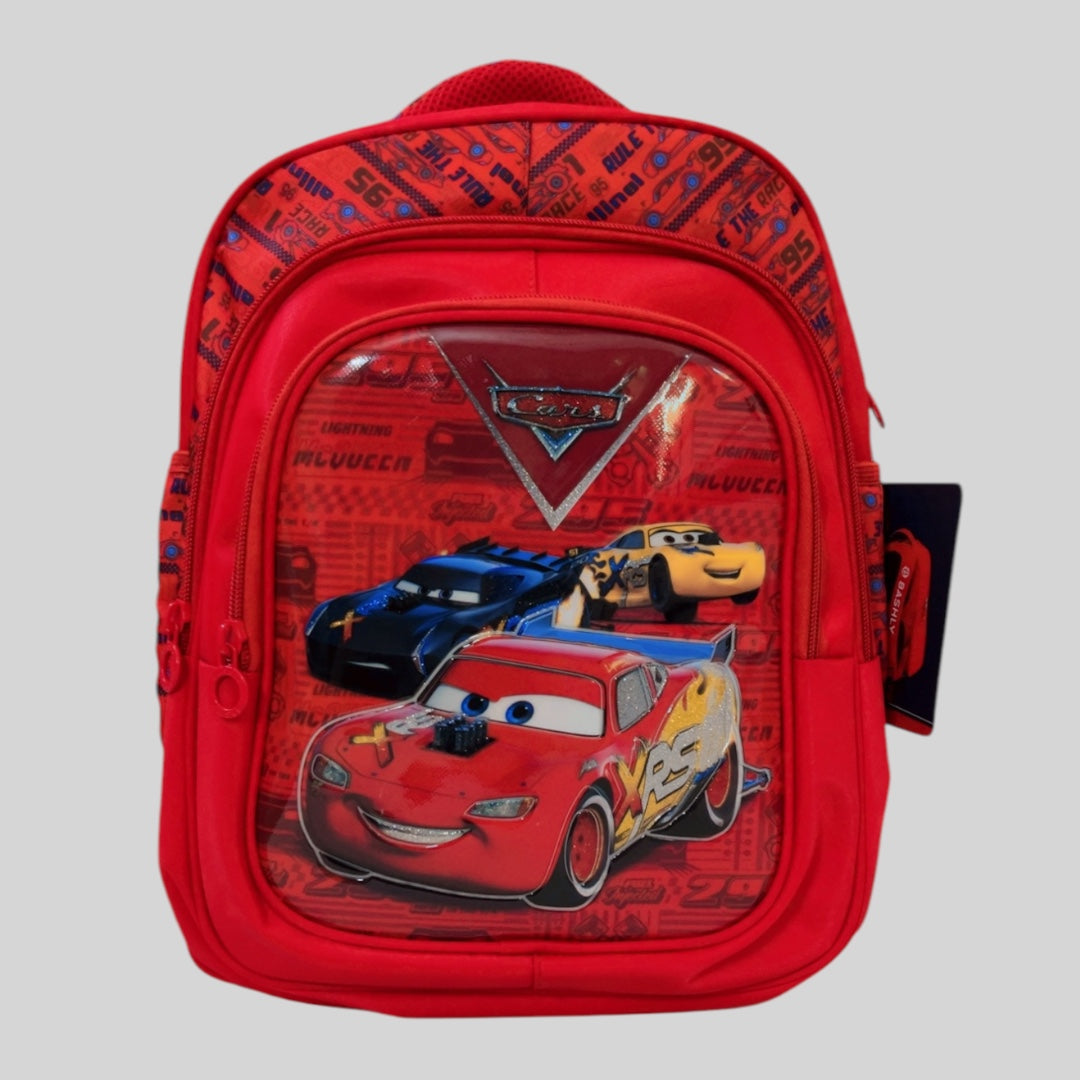 McQueen Car School Bag For Grade KG & 1