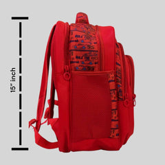 McQueen Car School Bag For Grade KG & 1