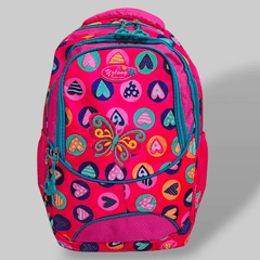 Pink Buttefly School Bag For Grade 2 ,3 & 4