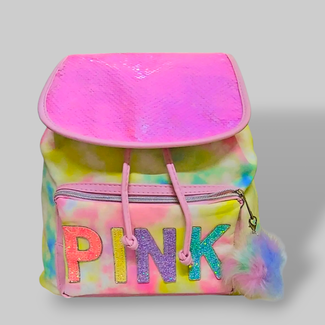 Pink college Bag / Travel Backpack