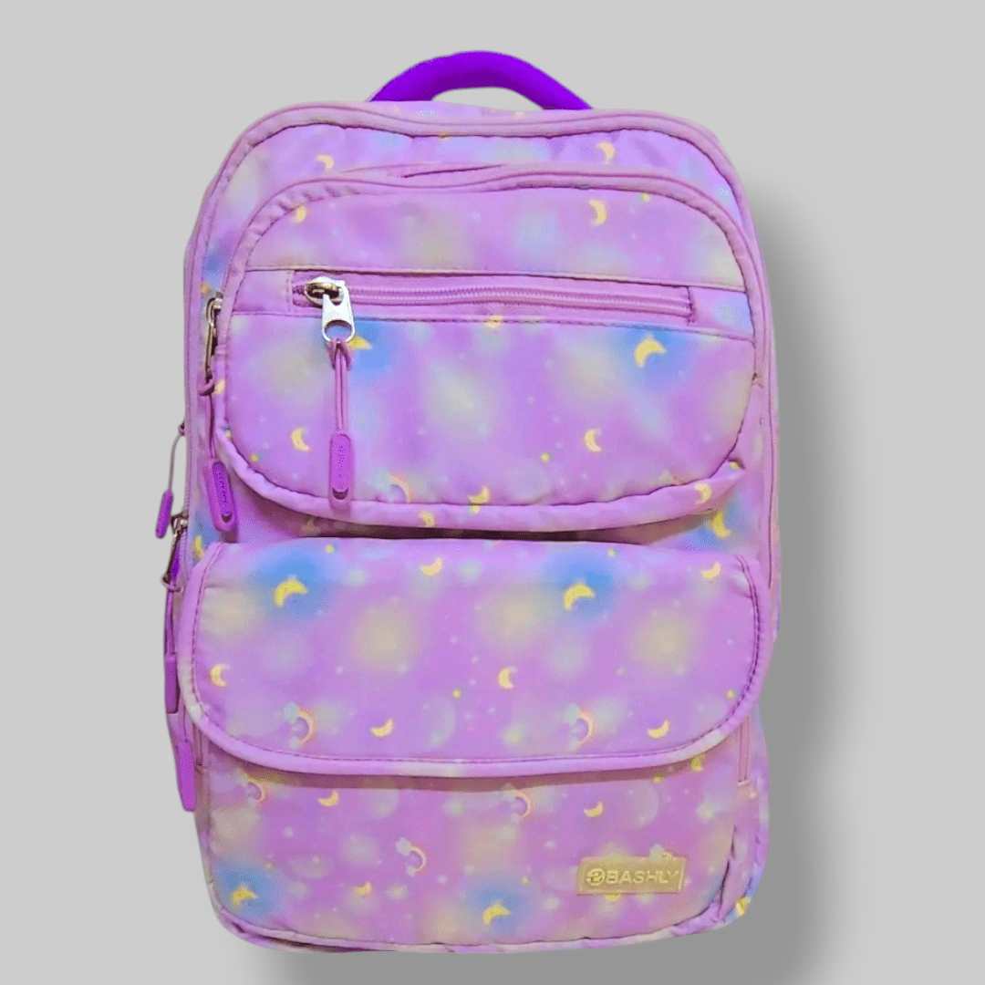 Purple School Bag For Grade 6 to 12