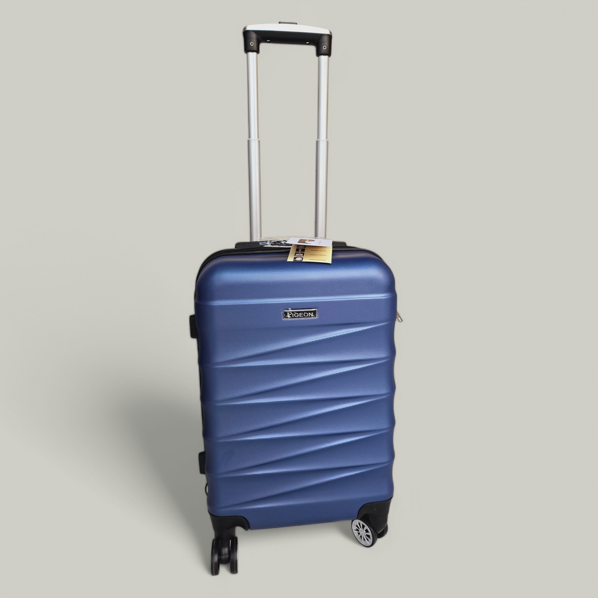 PIGEON TRAVEL SUITCASE FIBER BLUE
