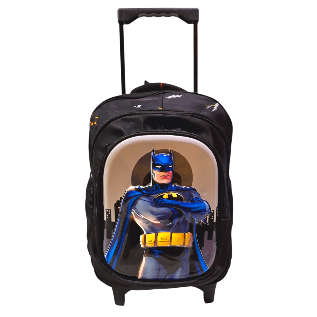 Batman School Trolley Bag Grade 1 & KG