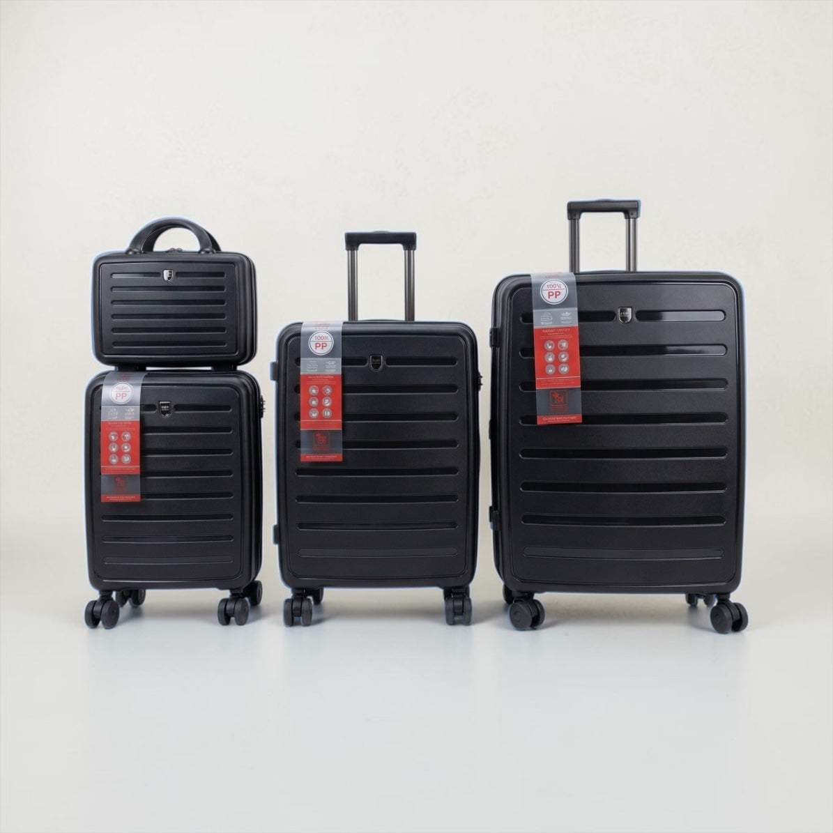 Lojel Travel Suitcase Black
