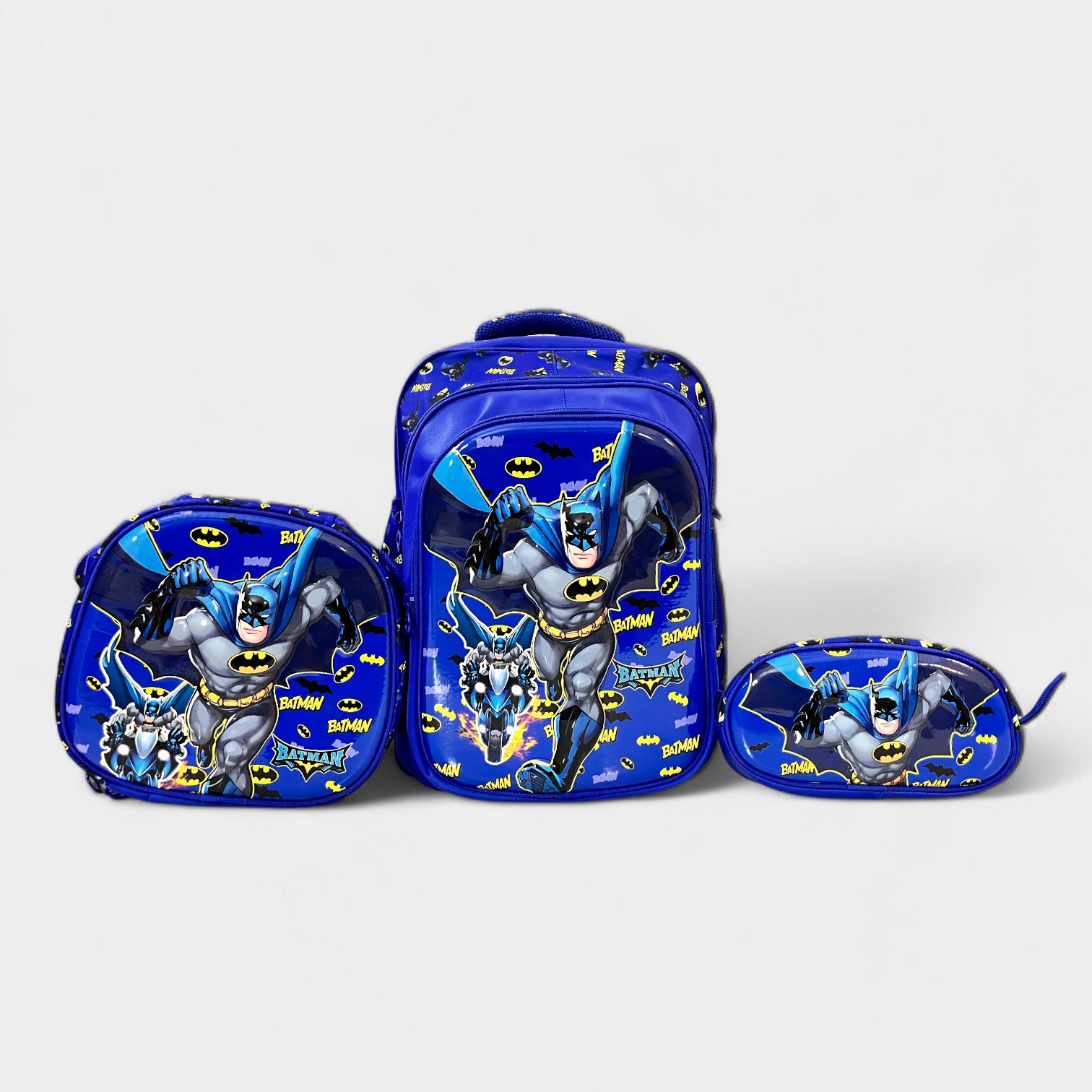 Batman School Bag Set For Grade 4 to 7 (18"inch)