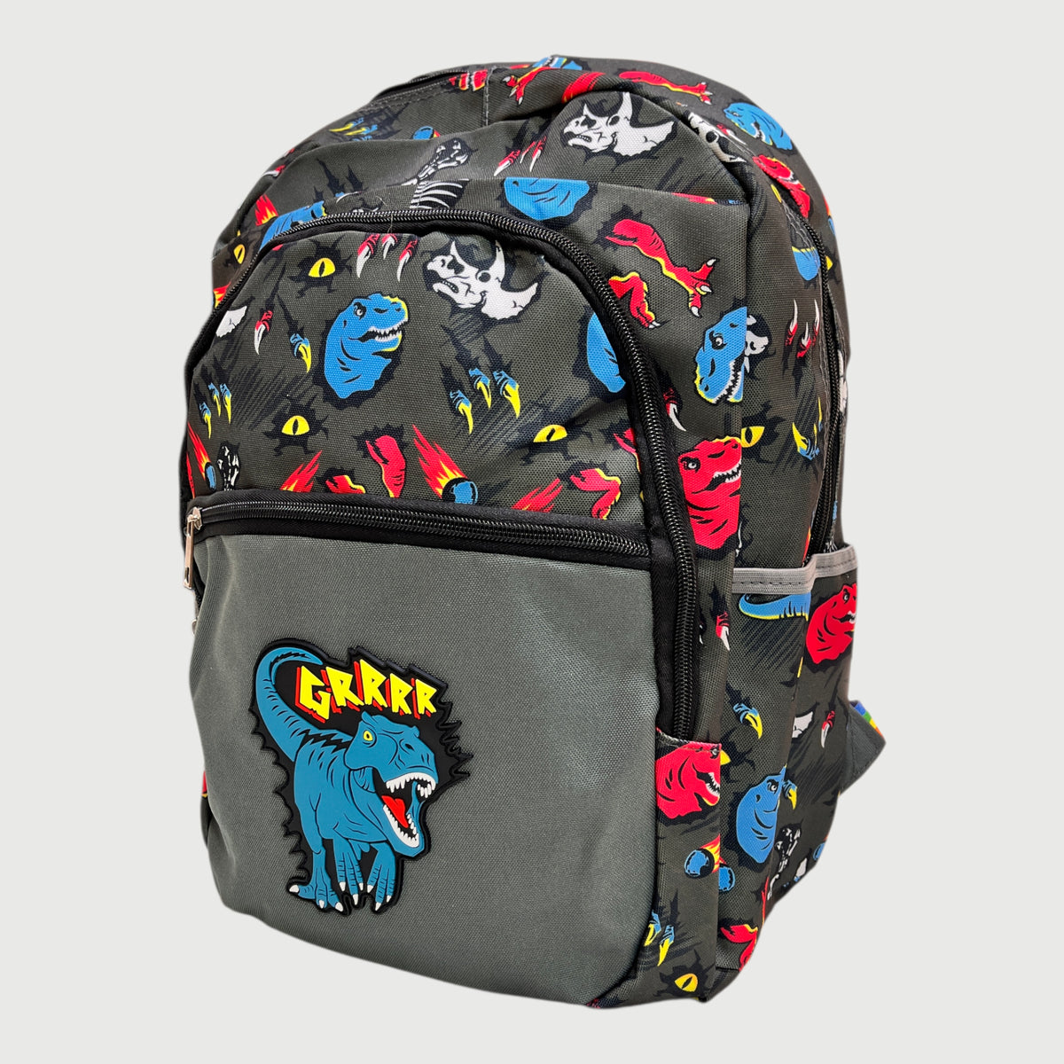 Dino School Bag For Grade 1 & 2
