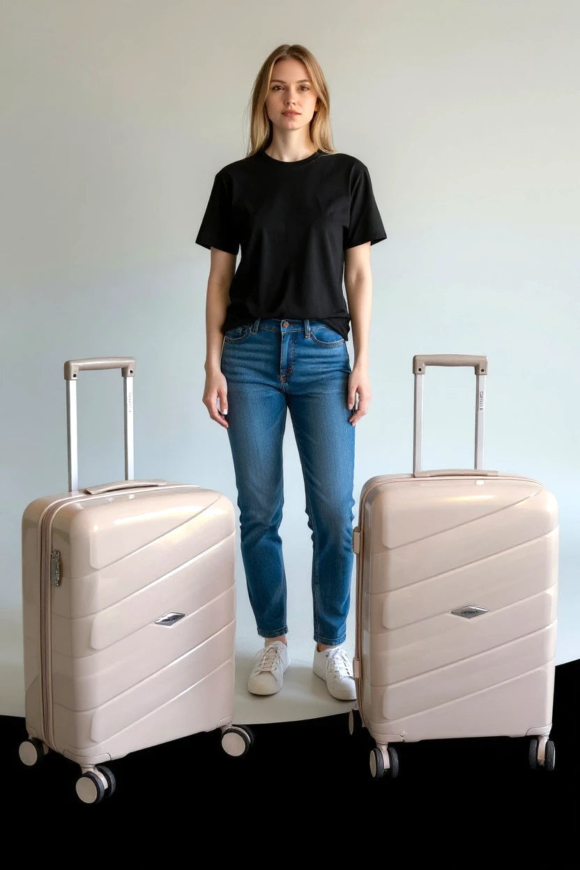Dovelle Travel Suitcase Fibre