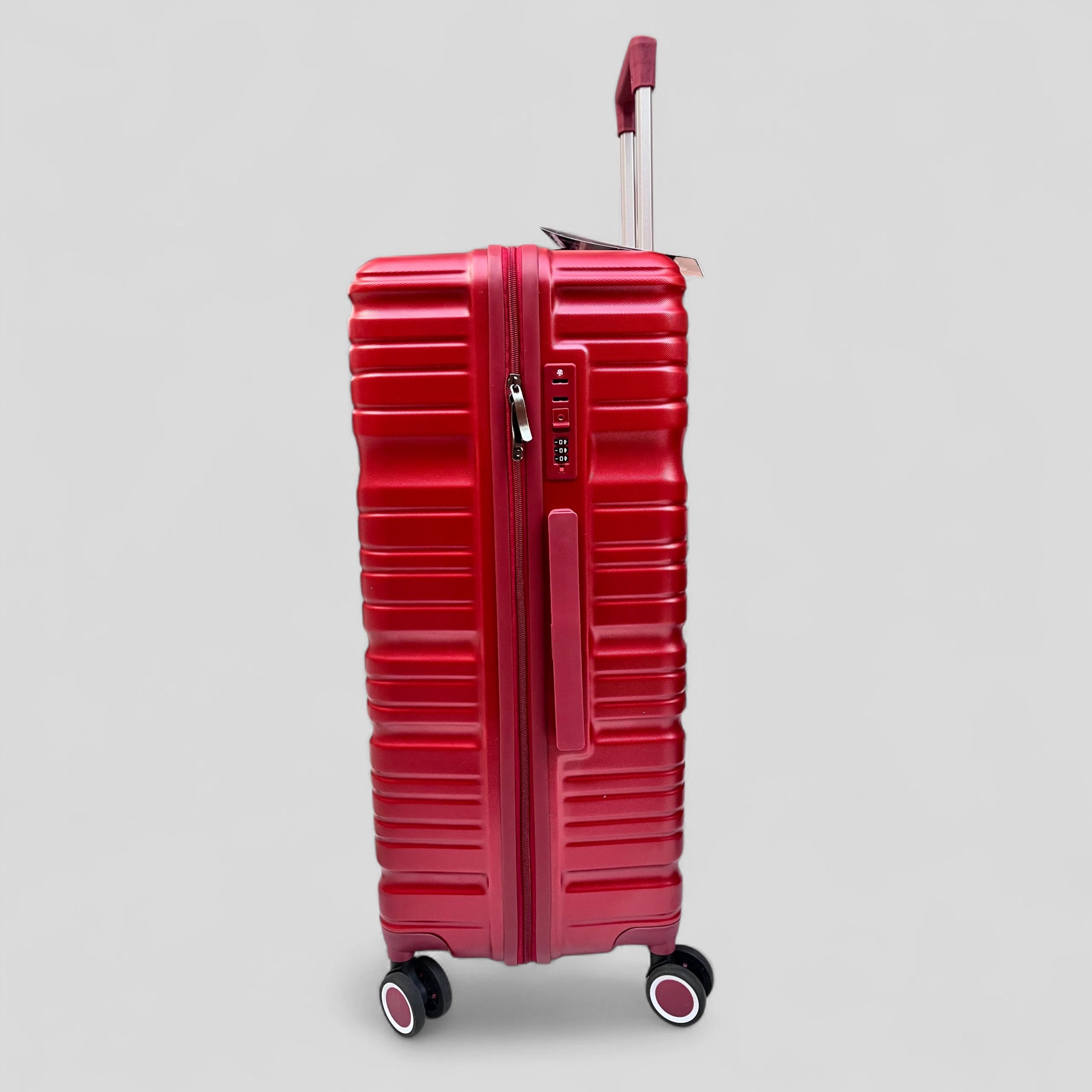 Travel Suitcase Fibre Red
