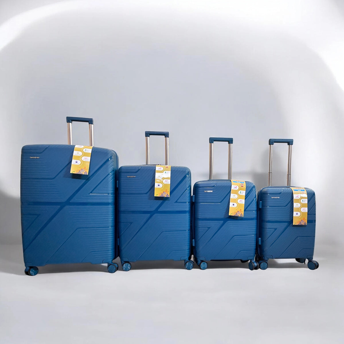 Samsonit Travel Luggage Suitcase Blue