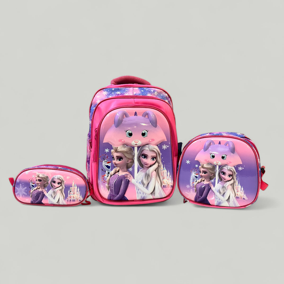 Frozen School Bag Set For Grade 4 to 7 (18"inch)