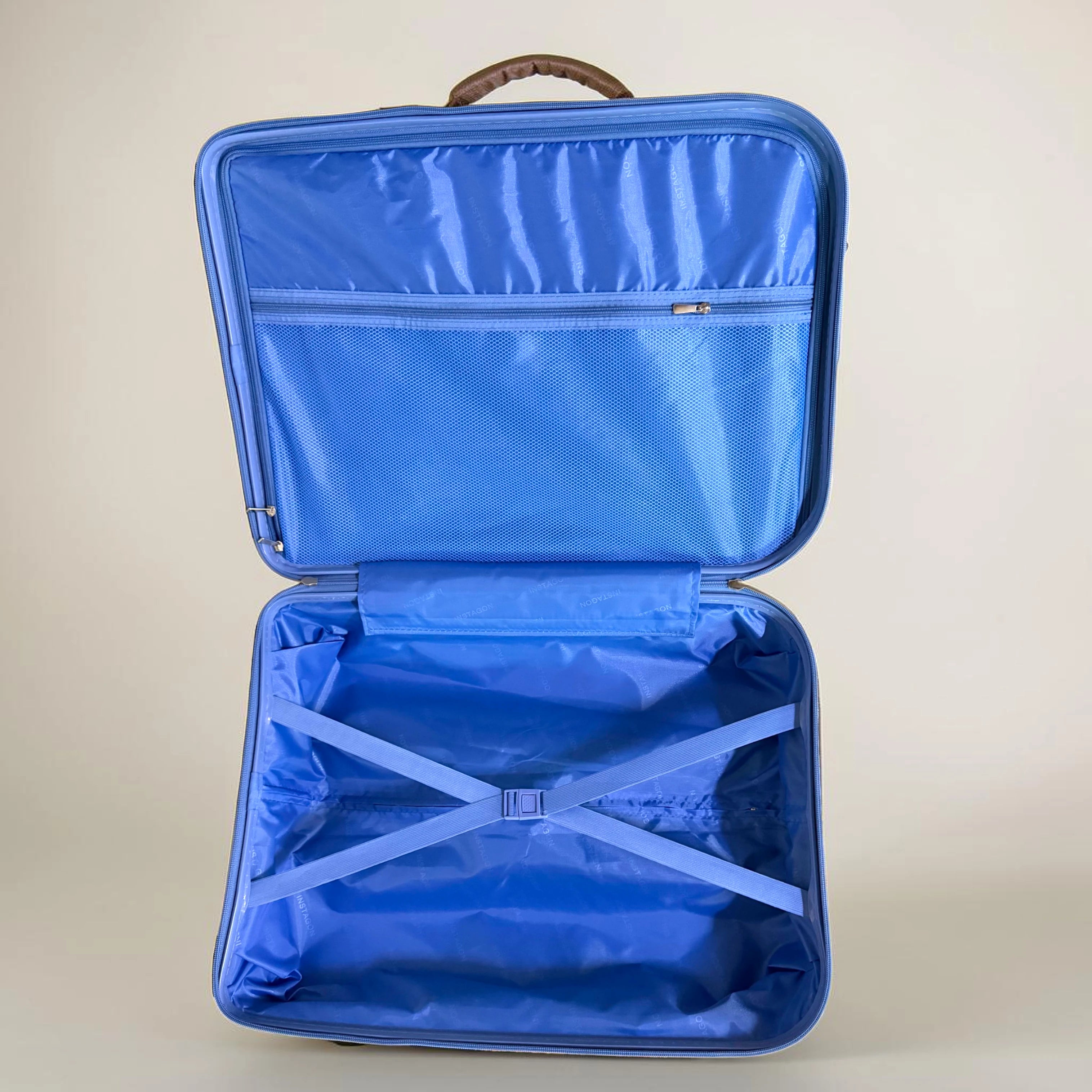 Instagon Luggage Suitcase Blue
