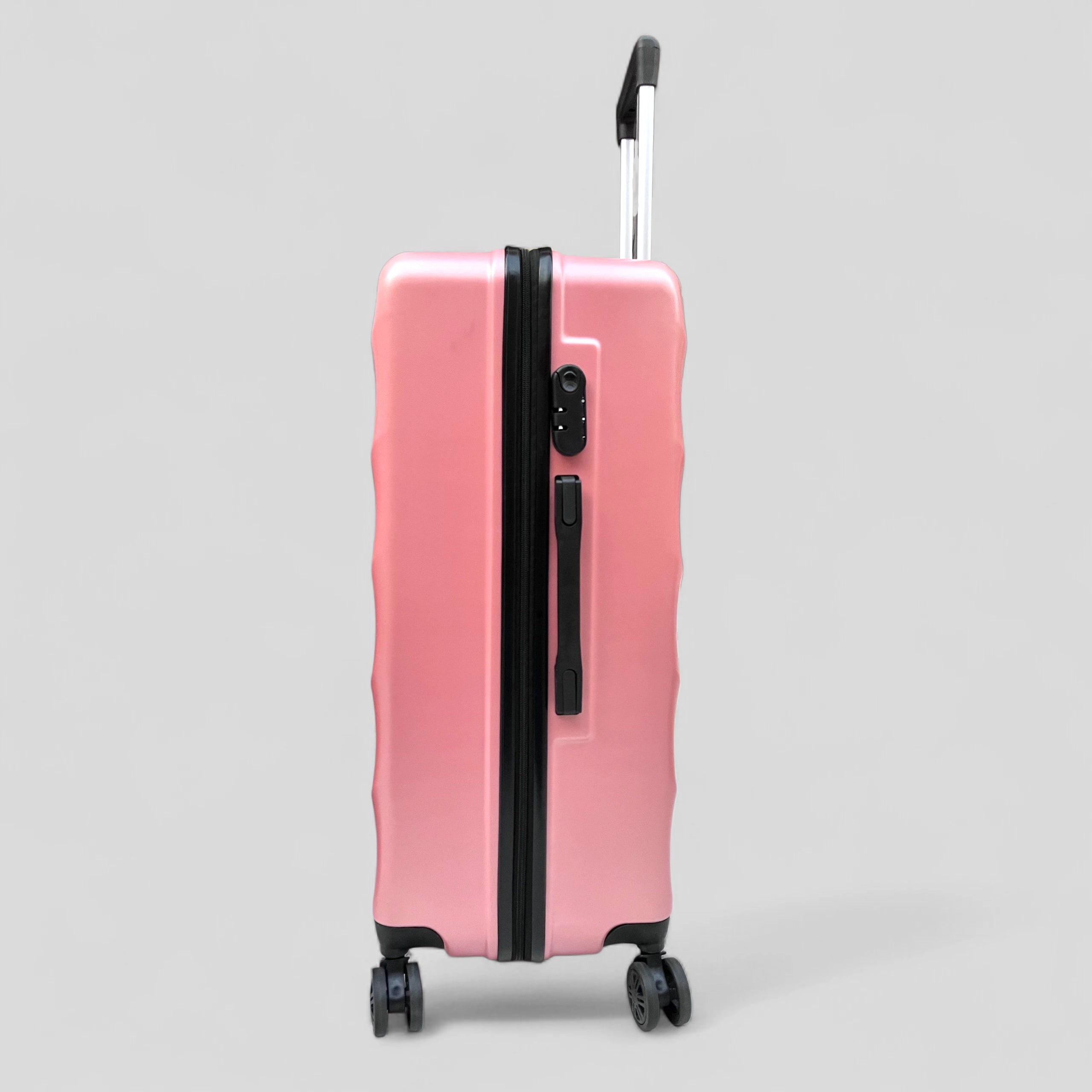 Travel Suitcase Fibre Pink