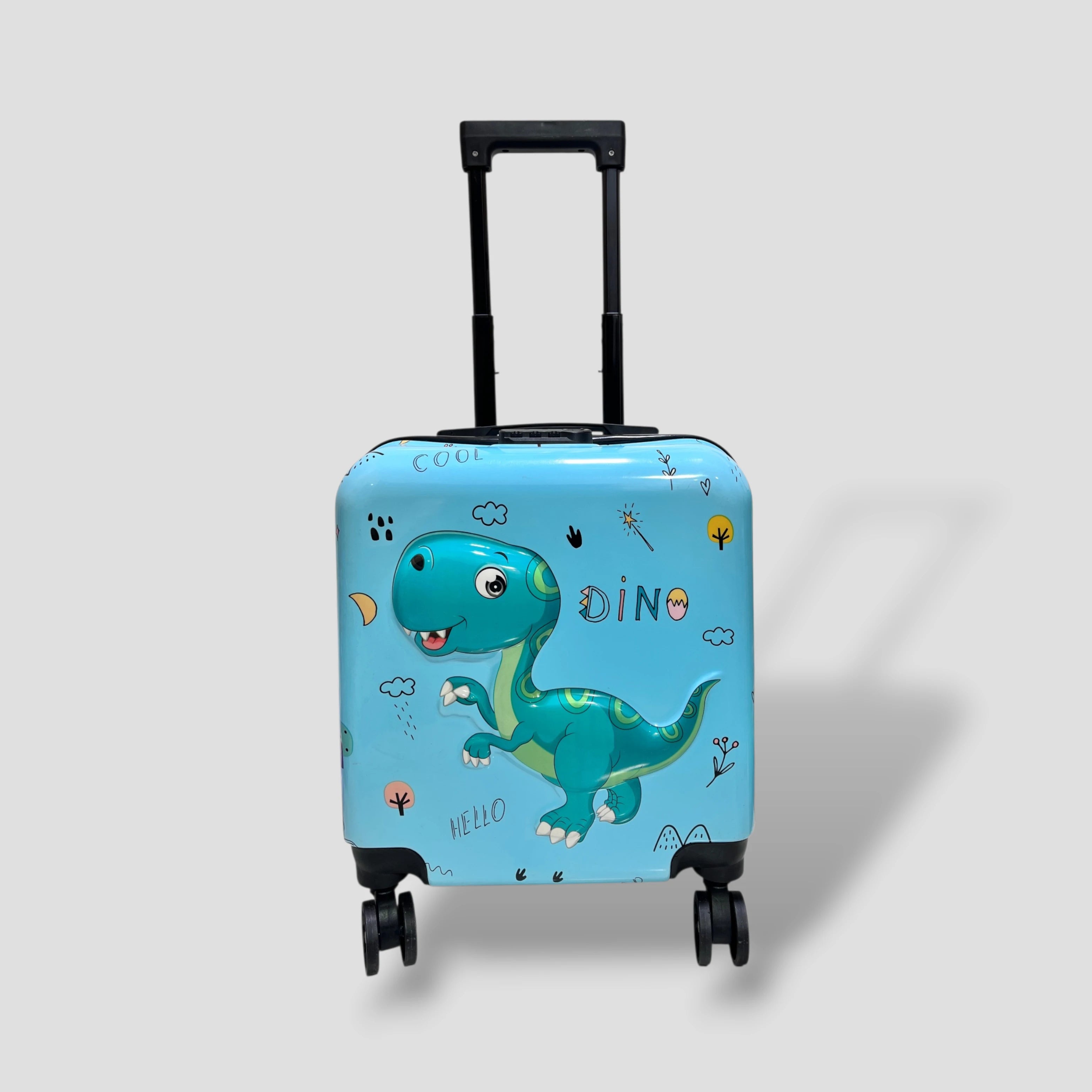 Dino 3D Square Luggage