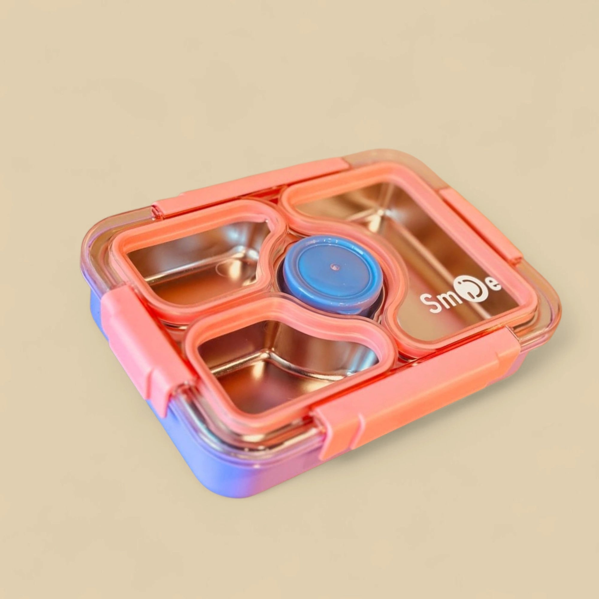 Smile Bento Stainless Steel Lunch Box