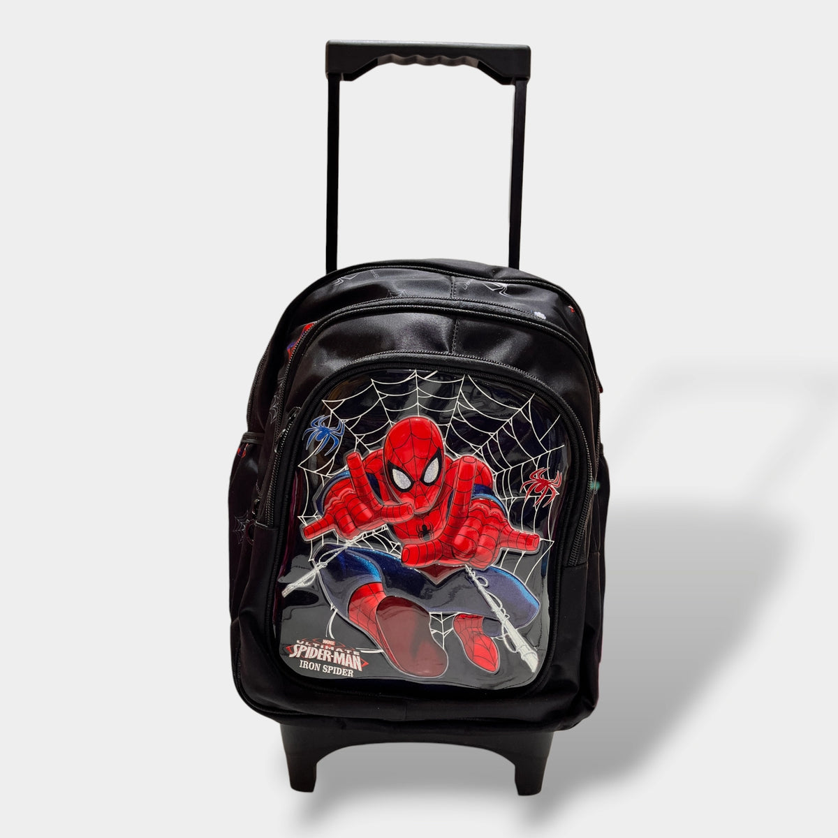 Spiderman 16-Inch School Trolley Bag for KG & Grade 1