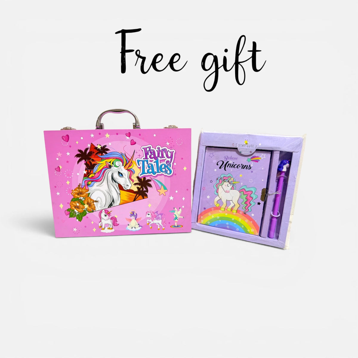 126 Piece Colour Art Box with Free Gift