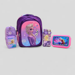 Elsa Theme School Bag Set For Grade Playgroup