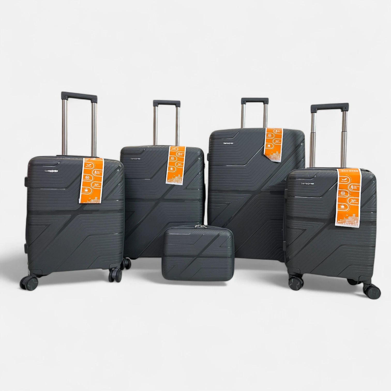 Samsonit Travel Luggage Suitcase Grey