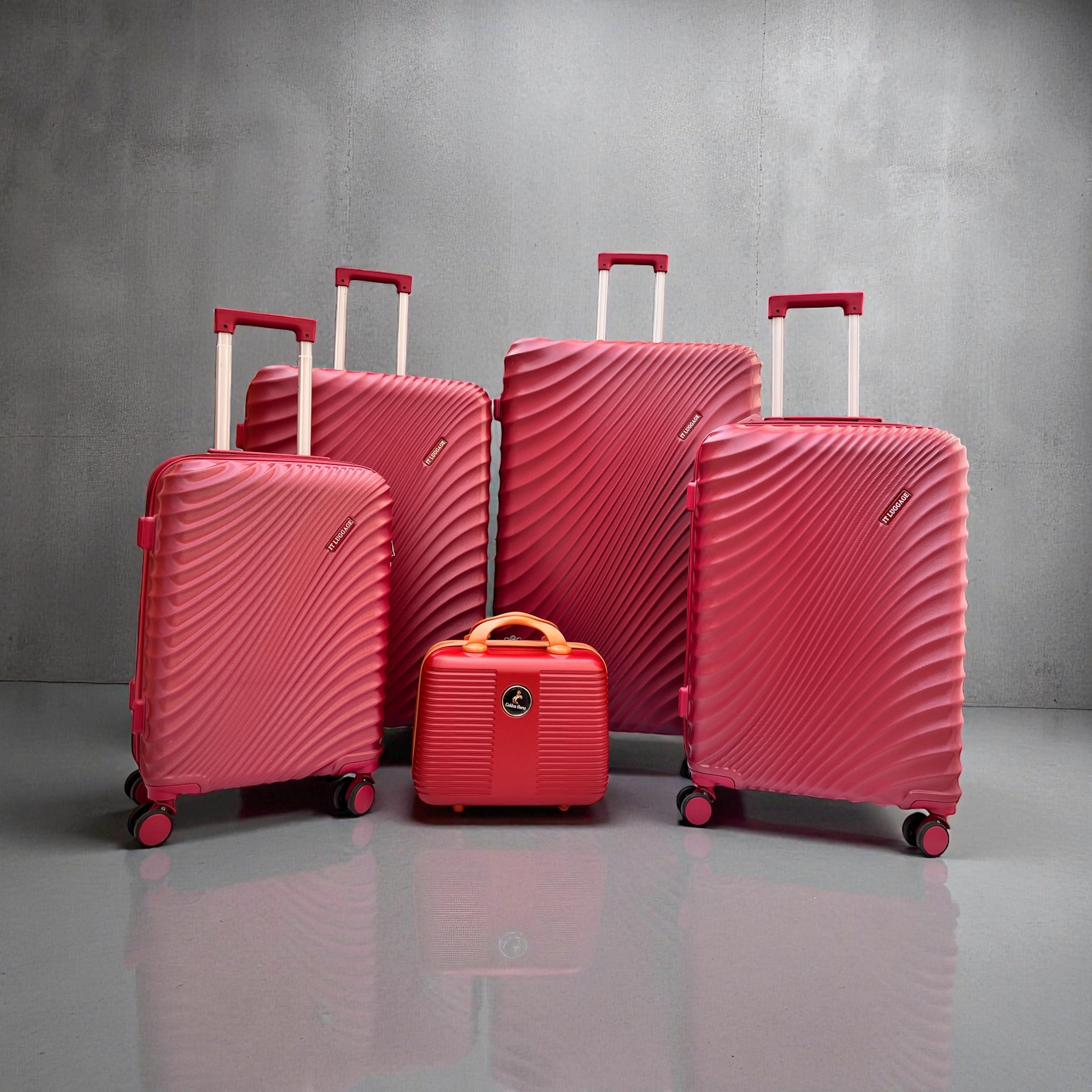 It travel Luggage Red