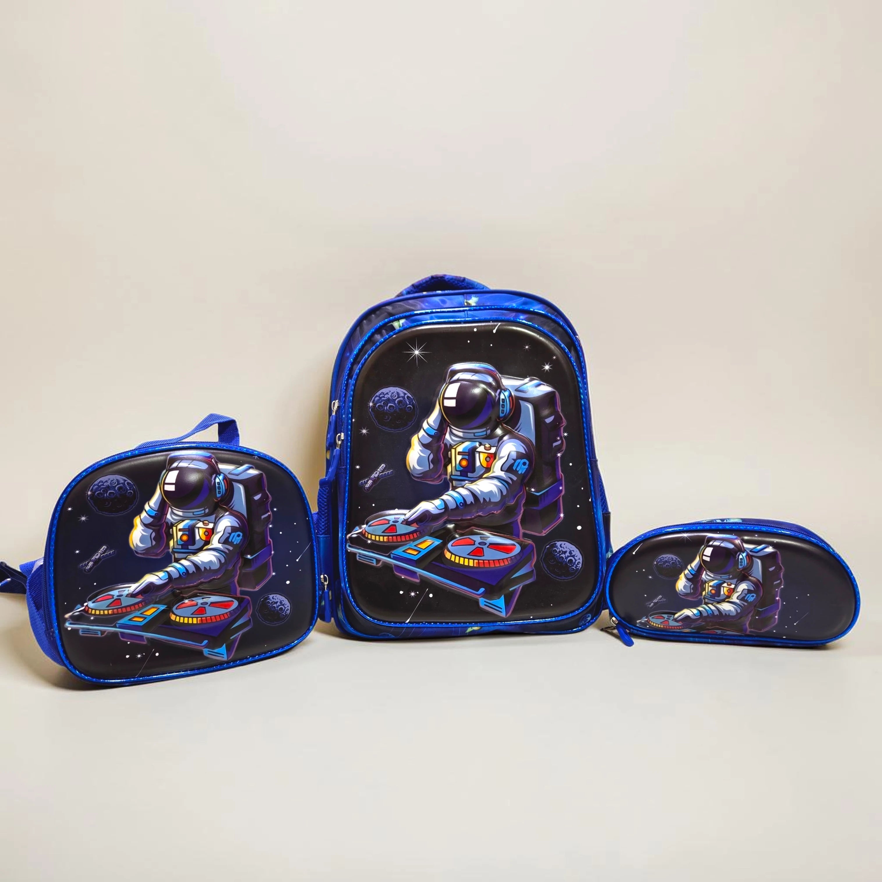 Spaceman School Bag Set for Grade 1 to 3