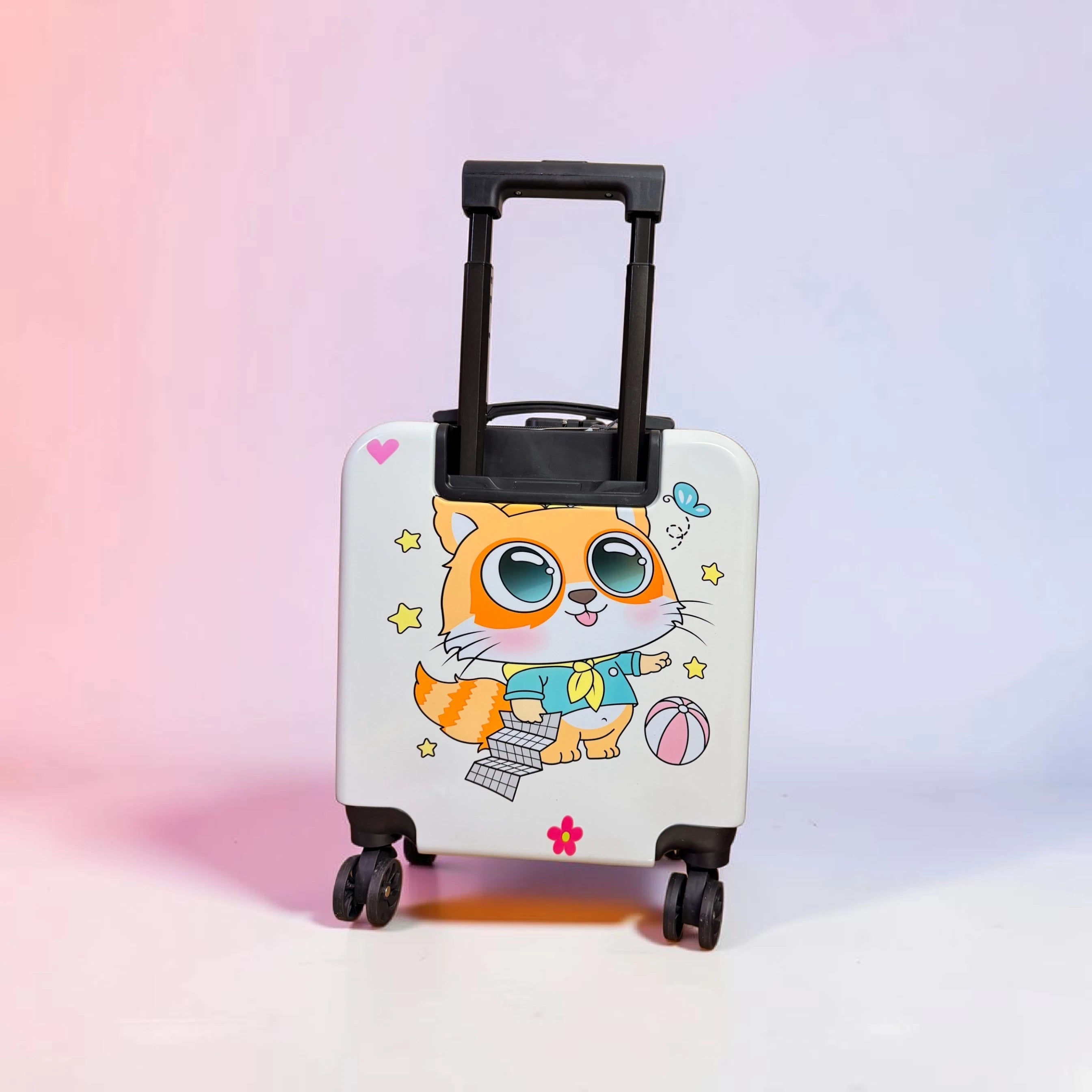 Cat 3D Square Luggage
