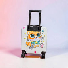 Cat 3D Square Luggage