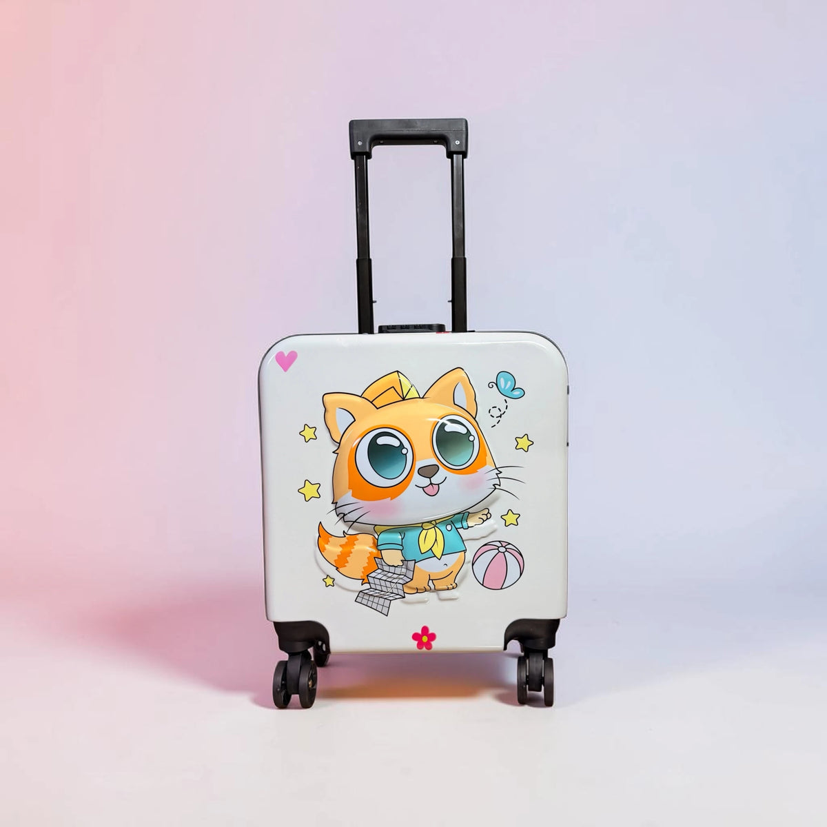 Cat 3D Square Luggage